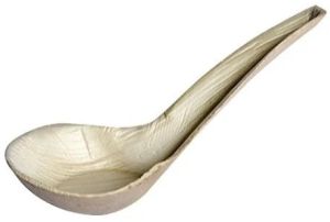 Natural Areca Leaf Soup Spoon