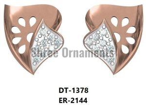 ER-2144 Ladies Gold Earring