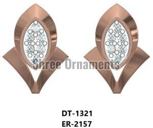 ER-2157 Ladies Gold Earring