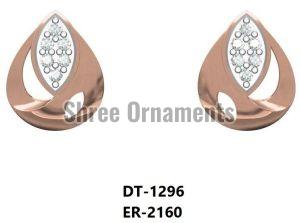 ER-2160 Ladies Gold Earring