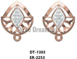 ER-2253 Ladies Gold Earring