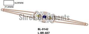 L-BR-607 Ladies Gold Bracelet