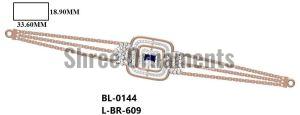 L-BR-609 Ladies Gold Bracelet