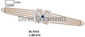 L-BR-614 Ladies Gold Bracelet