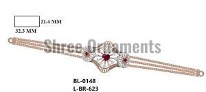 L-BR-623 Ladies Gold Bracelet