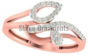 M-PLR-3922 Ladies Rose Gold Ring