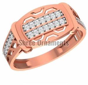 R-SJGR-2226 Mens Rose Gold Ring