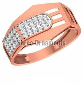 R-SJGR-2229 Mens Rose Gold Ring