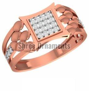 R-SJGR-2230 Mens Rose Gold Ring