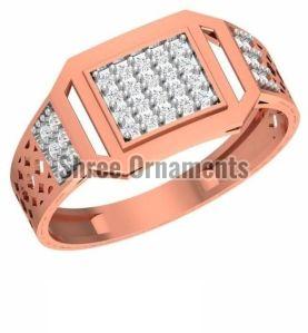 R-SJGR-2232 Mens Rose Gold Ring