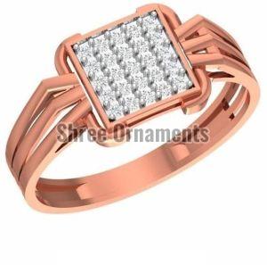 R-SJGR-2235 Mens Rose Gold Ring