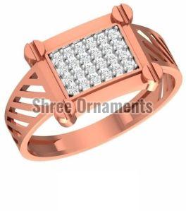 R-SJGR-2244 Mens Rose Gold Ring