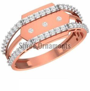 R-SJGR-2255 Mens Rose Gold Ring