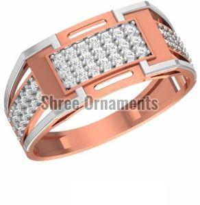 R-SJGR-2259 Mens Rose Gold Ring