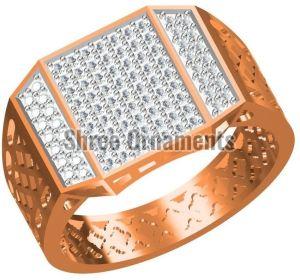 SJGR-2373 Mens Gold Ring