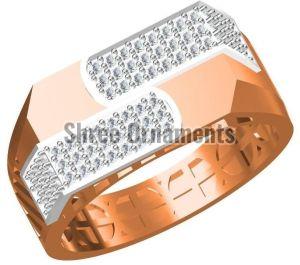 SJGR-2386 Mens Gold Ring