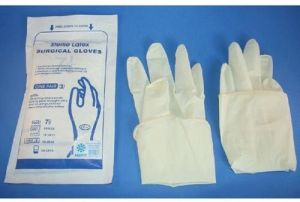 latex surgical gloves sterile