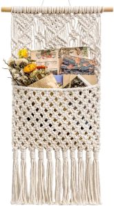 MH02 Macrame Magazine Holder