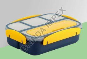 3 Compartment Plastic Lunch Box