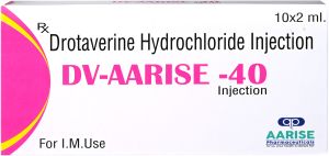 Drotaverine Hydrochloride 40mg Injection