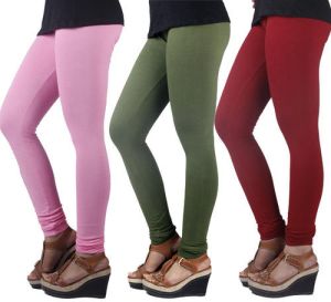 Ladies Plain Leggings