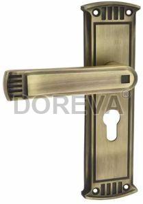 MH-02 Antique Brass Door Handle