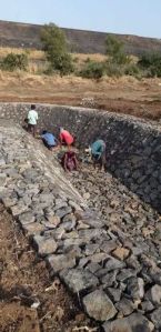 Stone Pitching Work