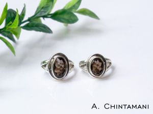 Chintamani Silver Ring