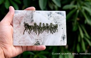Clear Quartz Wall Hanging