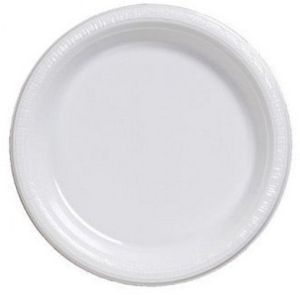 Plain Paper Plate