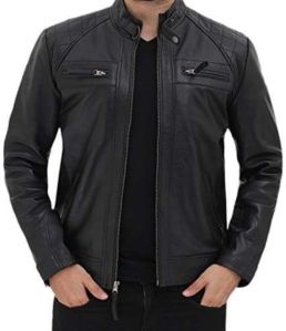 Dark Knight Mens Leather Jacket