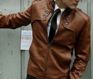 Mens Sheep Skin Leather Jacket