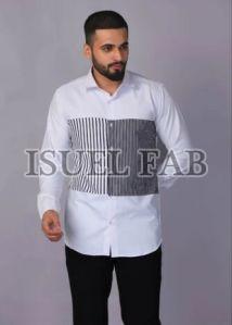 Mens Cotton Fancy Full Sleeves Shirt