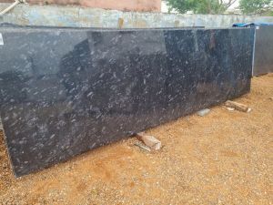 Pearl Black Granite Slab