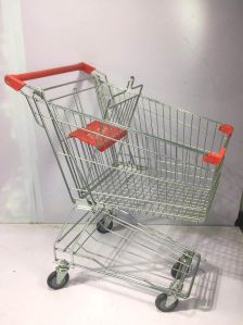 Stainless Steel Shopping Trolley