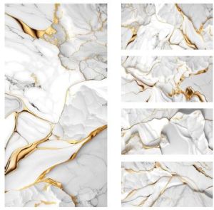 Classic Grey Gold Golden Series Vitrified Tile