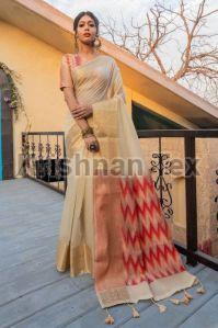 Ladies Chanderi Cotton Sarees