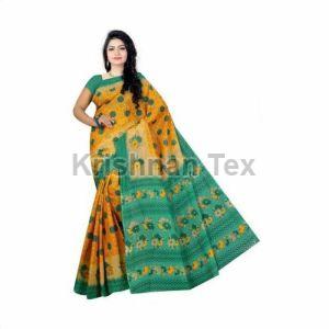 Ladies Designer Cotton Sarees