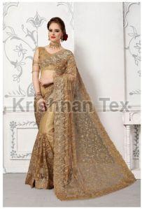  Ladies Bridal Net Saree