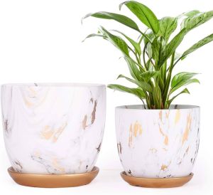 Marble Planter Pots