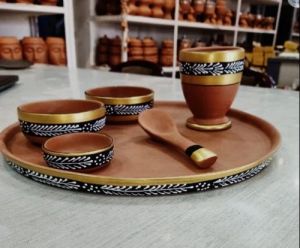 Designer Clay Dinner Set