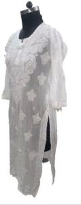 Ladies Pure Lucknowi Chikan Kurti