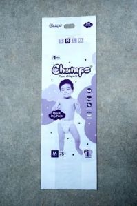 Customized Printed Baby Diaper Packaging Pouch