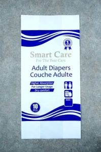 Polypropylene Printed Adult Diaper Packaging Pouch