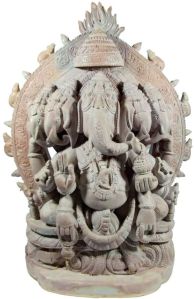 ganesha stone statue