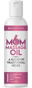 Bounty Bliss Mom Massage Oil