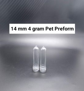 14 mm 4 gm PET Preforms