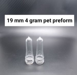 19 mm 4 gm PET Preforms