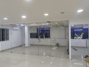 Toughened Glass Partition Work