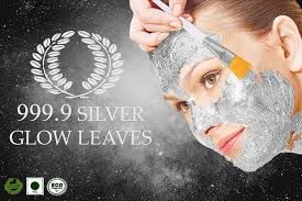 Non Toxic &AMP; Tasteless Silver Leaves